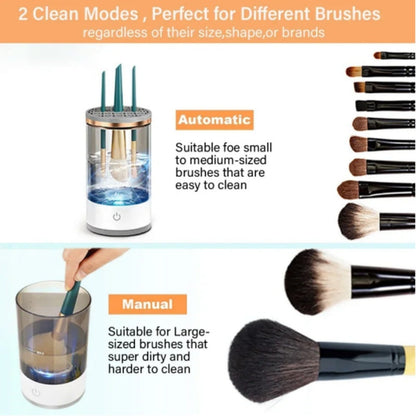 CleanMaster™ - Electric Makeup Brush Cleaner